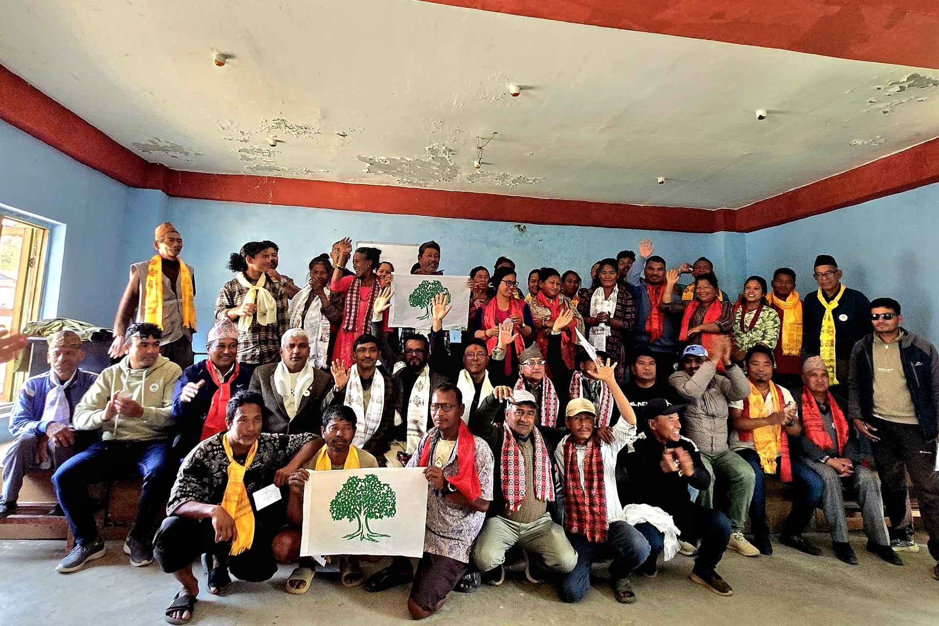 नेकपाकाे किल्लामै धक्का ३५ जना नेपाली काँग्रेसमा प्रवेश