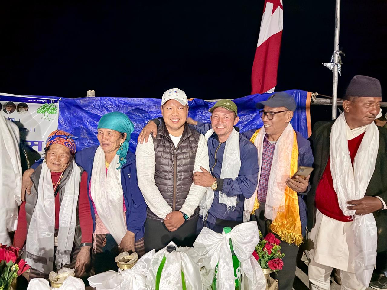 पाँचपोखरी थाङ्पाल–३ मा १६ जना कांग्रेस प्रवेश, युवा नेता कृष्ण कुमार तामाङद्वारा स्वागत